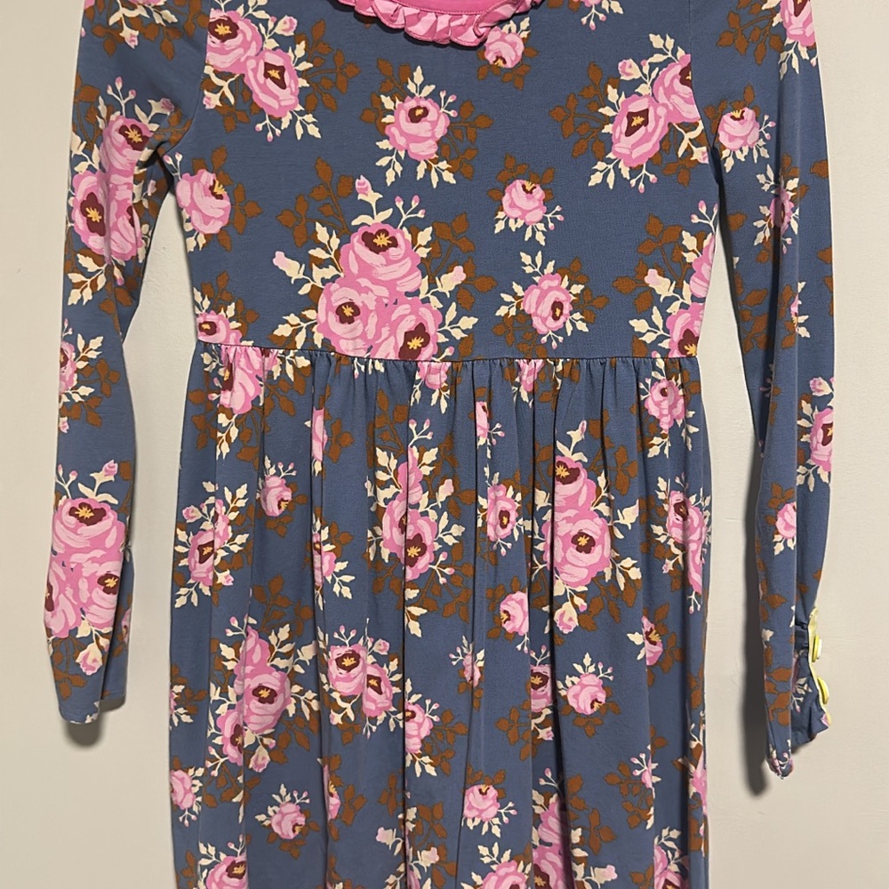Matilda Jane Blue and Pink Floral Kids Dress